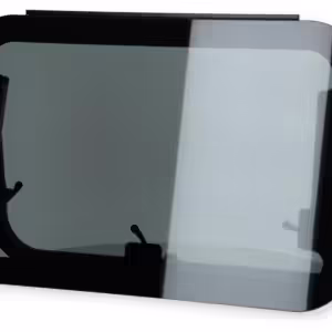 KOMBIANGEBOT Carbest RW ECO – 700×450 Echtglas-Ausstellfenster inkl. Innenrahmen