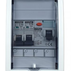 FI Leitungsschutzschalter, Fehlerstromschutzschalter 40A 2P typ A/AC und LS C16A C10A