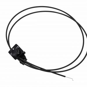 autoterm Warmluft Verteiler mit Regelklappe & Bowdenzug Ø3x90mm